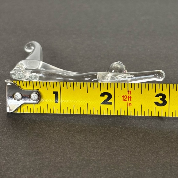 (2) Art Glass Cat And Mouse Figurines - Picture 8 of 13